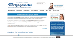 Desktop Screenshot of mortgagesorter.co.uk
